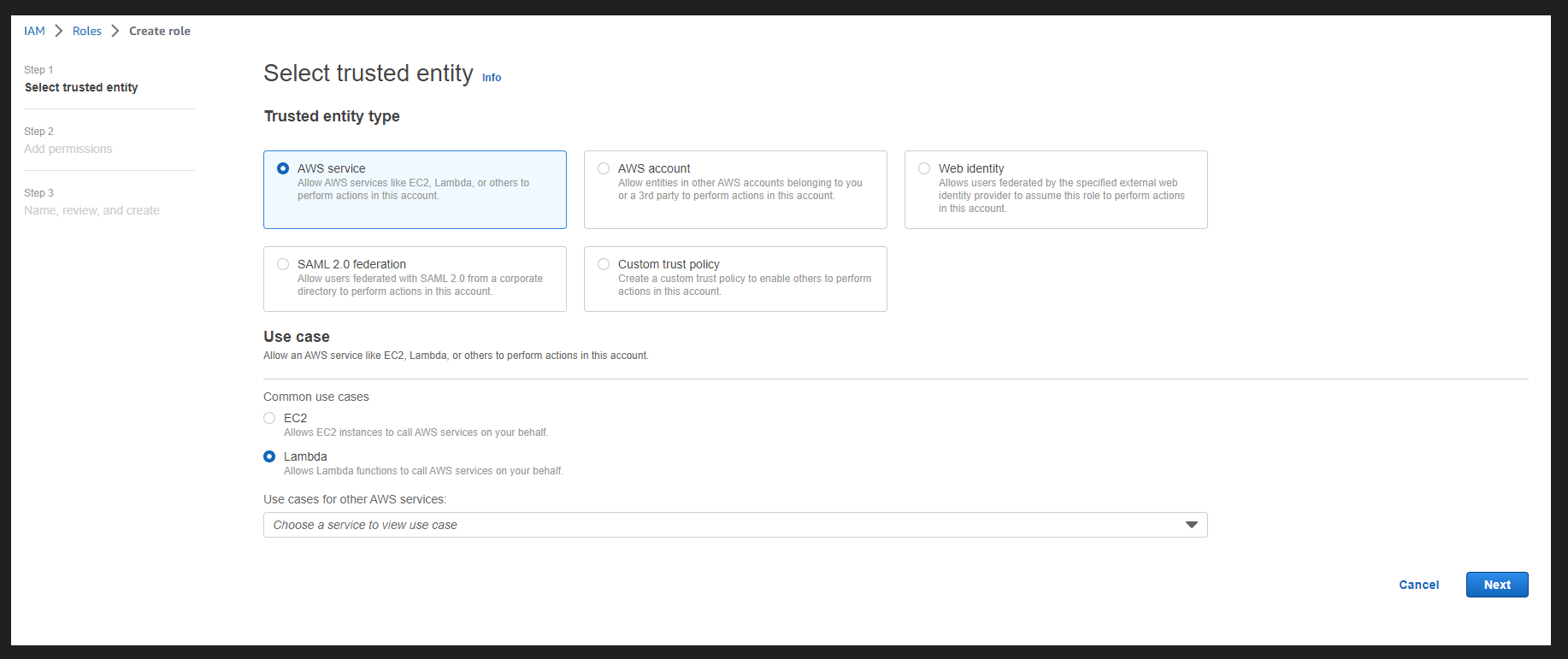 Add trigger in Amazon S3